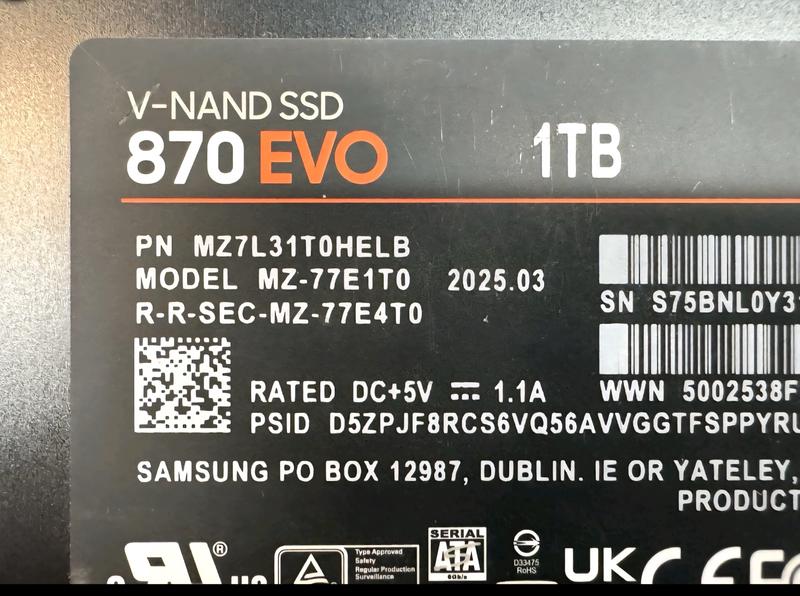 870 EVO SATA 2.5 inch 4TB SSD | Samsung US