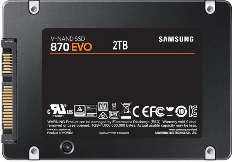 Buy Samsung 870 EVO 2TB SATA 2.5