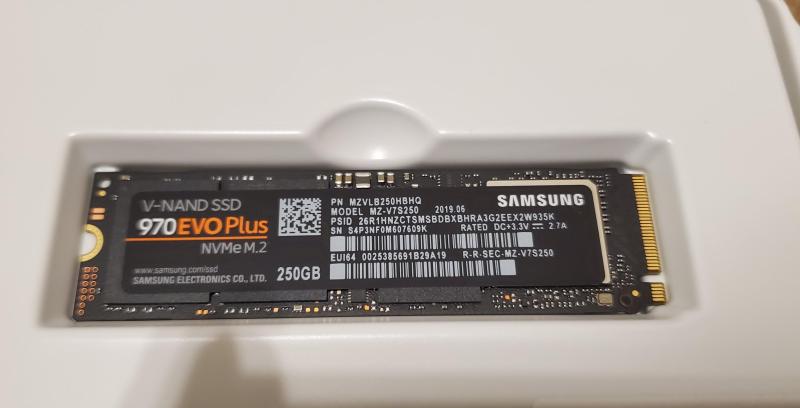 SSD Card NVMe 970 EVO For PC - 250GB | Samsung SG