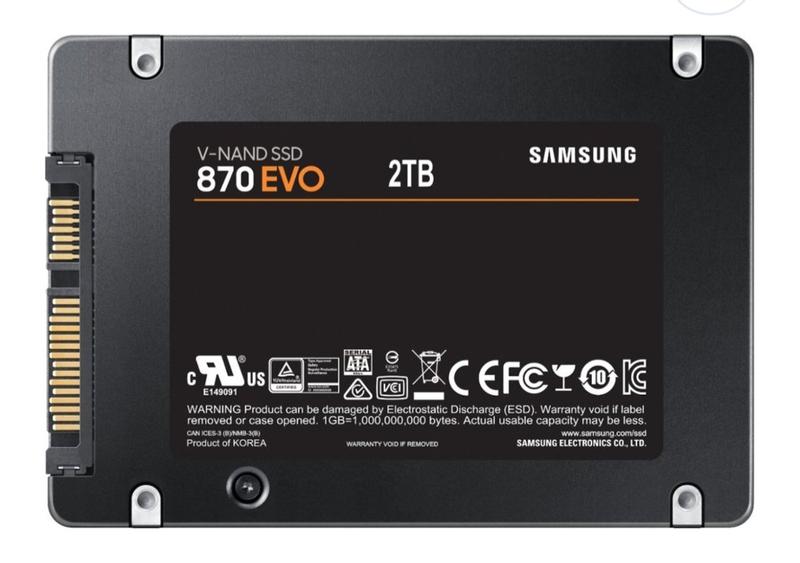 870 EVO SATA 2.5