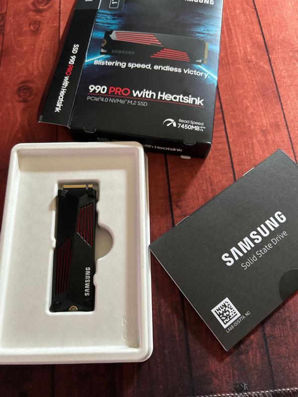 990 PRO with Heatsink NVMe M.2 SSD MZ-V9P1T0CW | Samsung Singapore