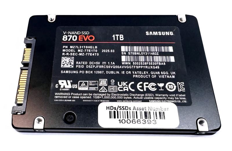870 EVO SATA 2.5 inch 4TB SSD | Samsung US