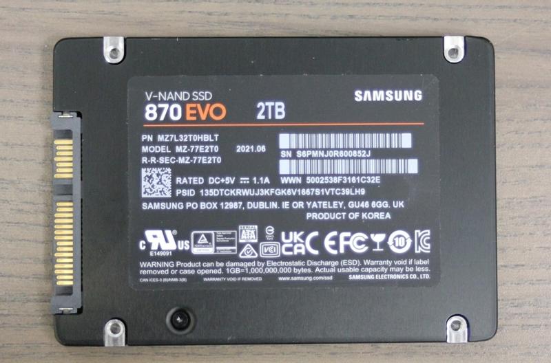Buy Samsung 870 EVO 1TB SATA 2.5
