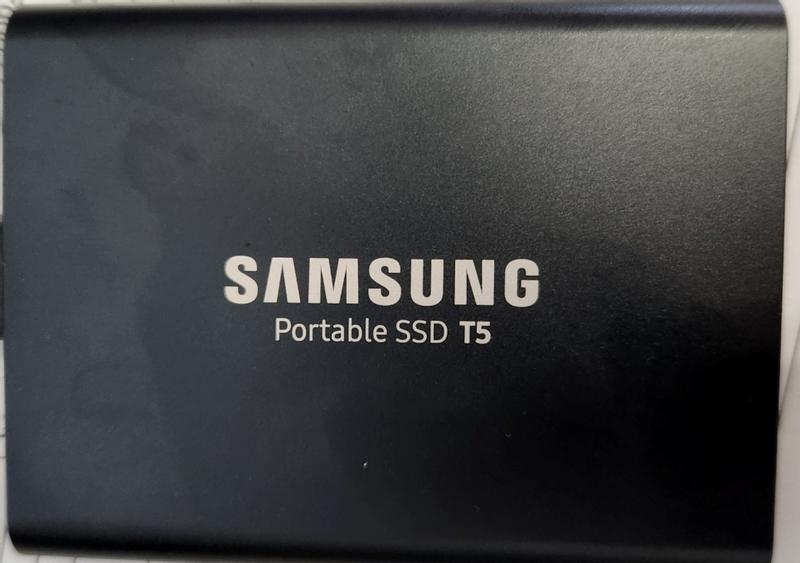 Samsung Portable SSD T5 黒 (1TB) Samsung T5 Portable SSD - Ultra-Fast Data Transfer Up to 540MB/s