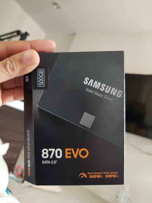 870 EVO SATA 2.5 inch SSD 500GB MZ-77E500BW | ซัมซุงประเทศไทย
