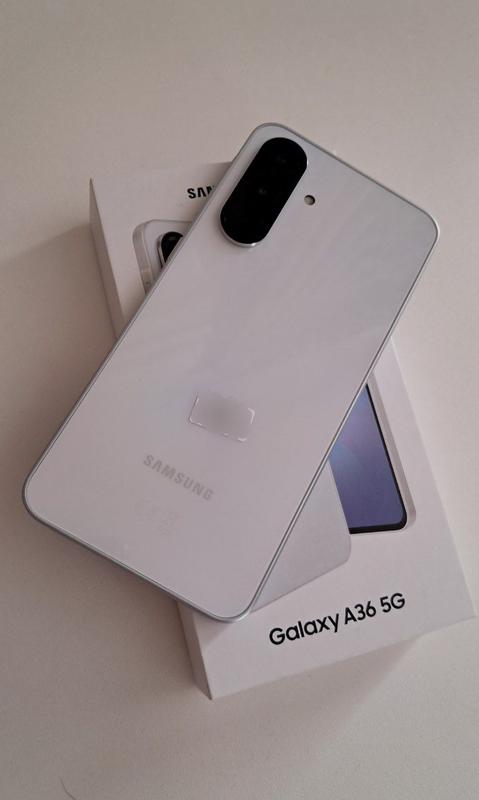 Смартфон Samsung Galaxy A36 5G 8/256 ГБ Білий (SM-A366BZAGEUC
