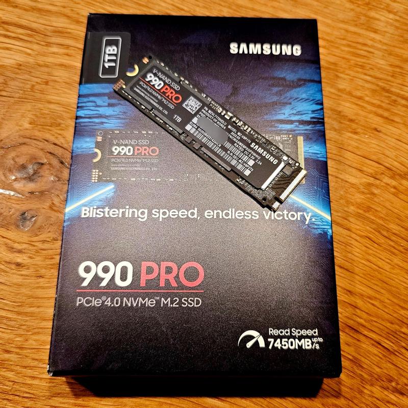 [新品]SAMSUNG 990 PRO 1TB SSD диск Samsung 990 Pro 1TB M.2 PCIe 4.0 x4 NVMe 2.0 V-NAND 3bit