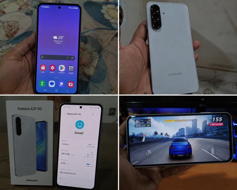 Samsung Galaxy A37 5G Awesome Greygreen 256GB | Samsung Singapore