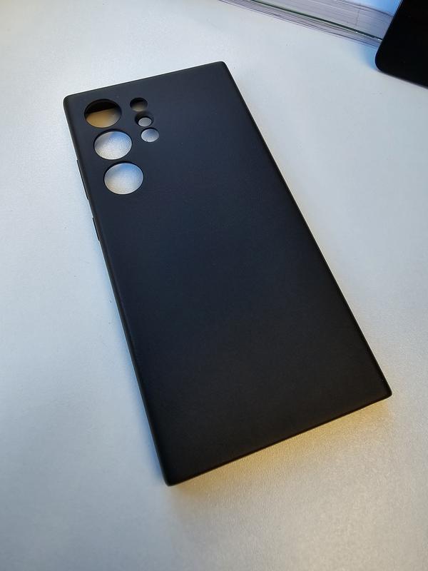 Galaxy S24 Ultra Vegan Leather Case Black | Samsung Hong Kong