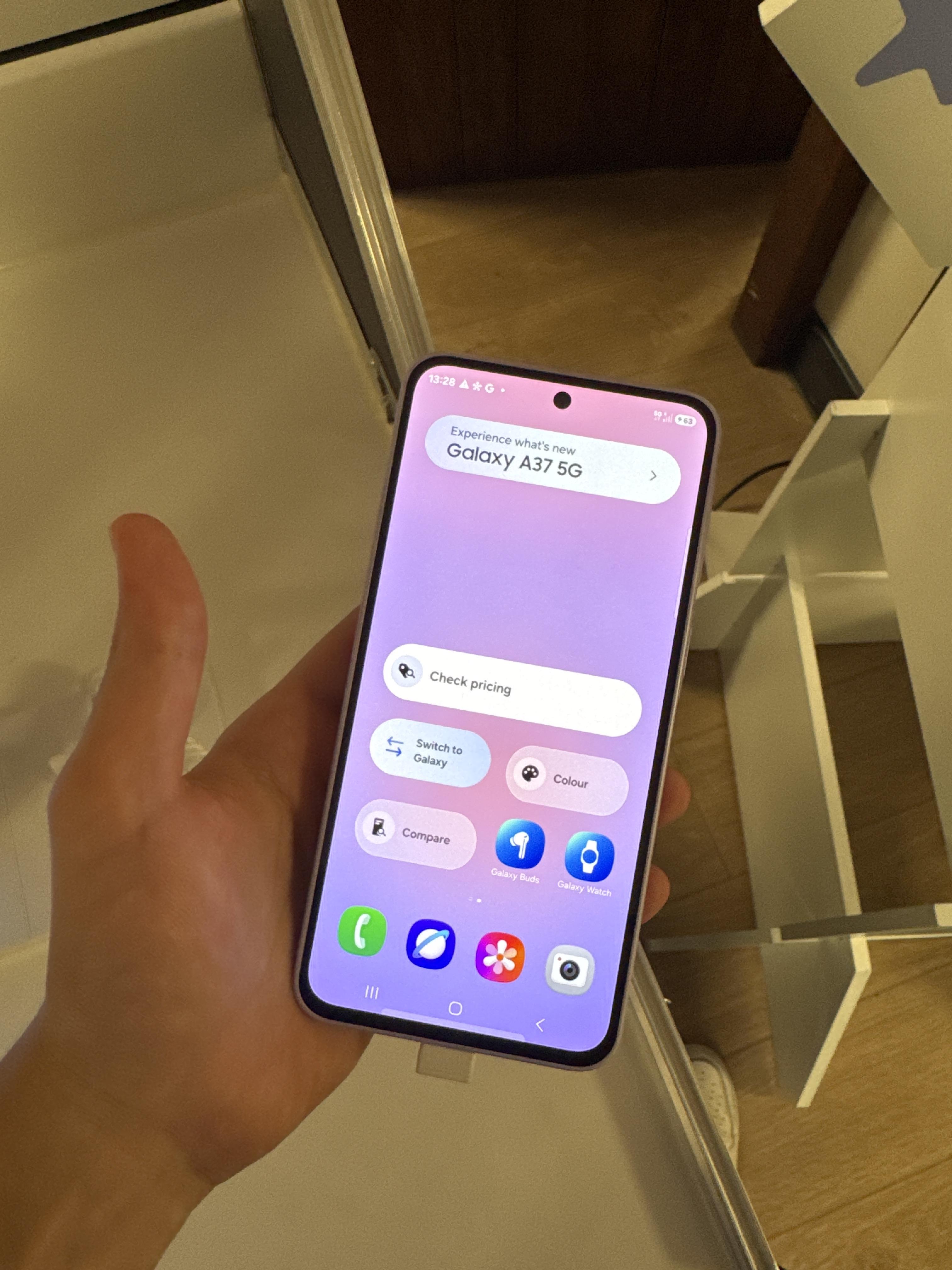 Samsung Galaxy A37 5G Kundenfoto