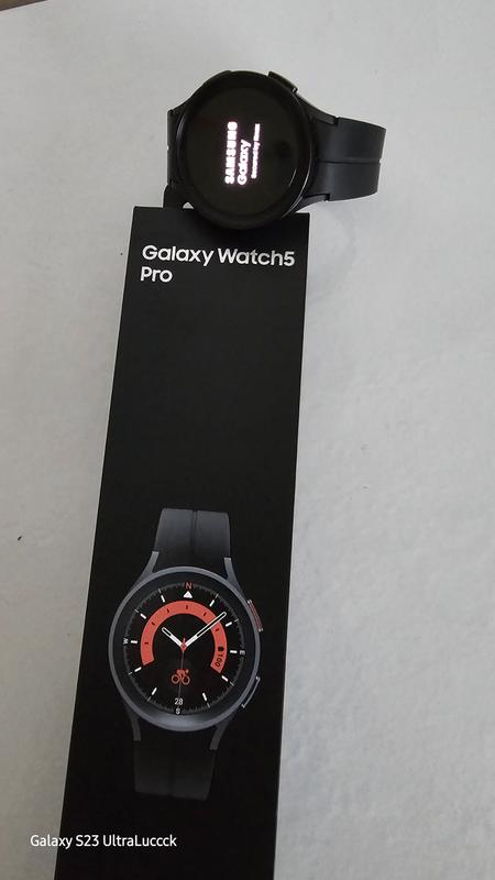 【美品】Galaxy Watch5 Pro プロブラックチタニウム 海外版 Amazon.com: Samsung Galaxy Watch 5 PRO [2022] (45mm