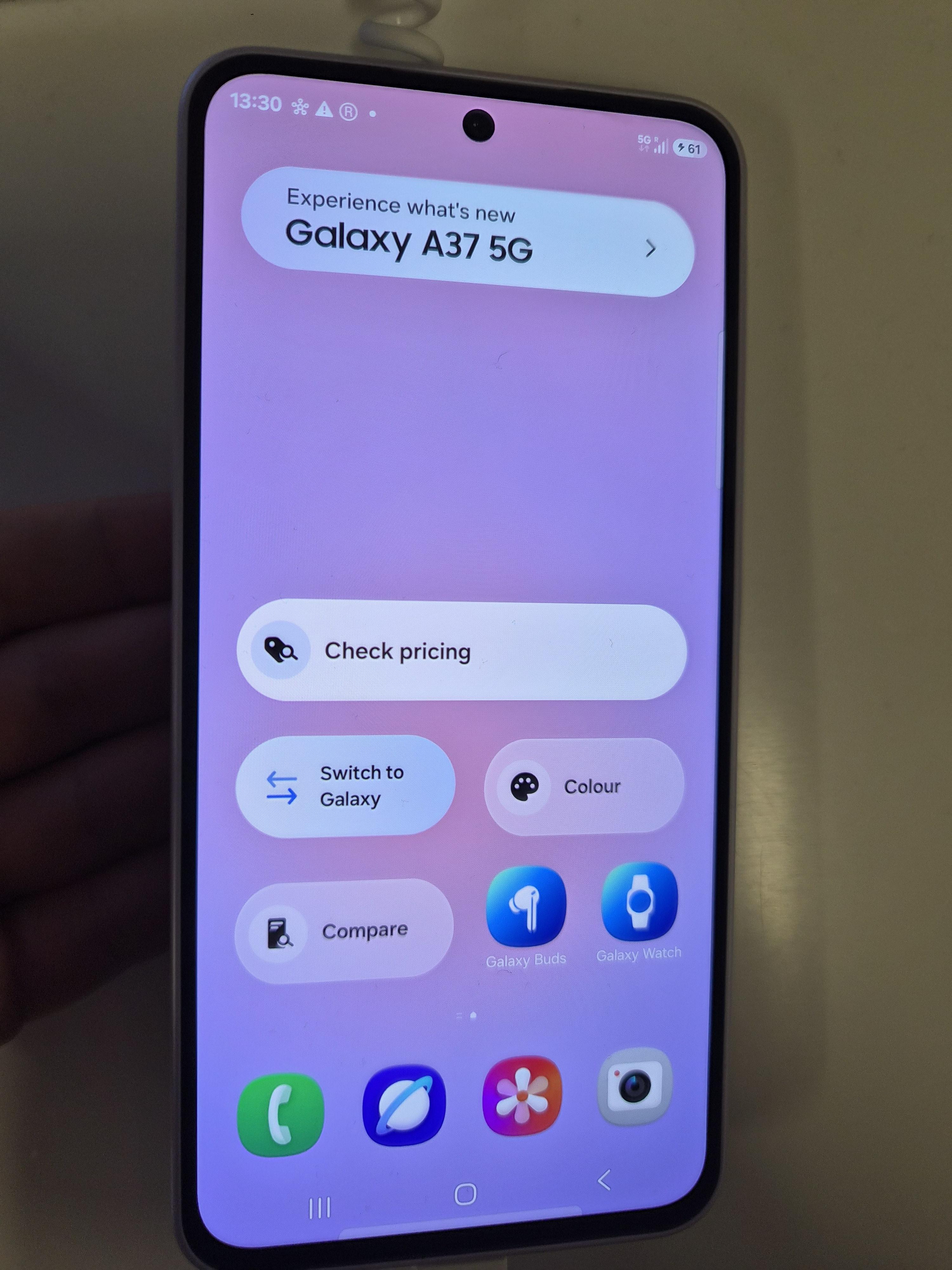 Samsung Galaxy A37 5G – kundebillede