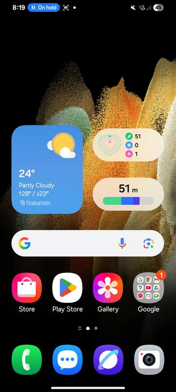 Home Screen Samsung Galaxy S21 Ultra Apps Samsung Galaxy S21 Ultra