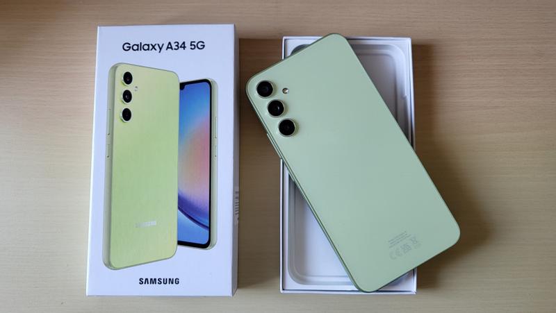 Galaxy A34 5G Awesome Lime 128 GB | Samsung Hong Kong