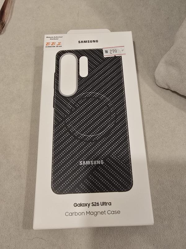 Galaxy S26 Ultra Carbon Magnet Case Black | Samsung Singapore