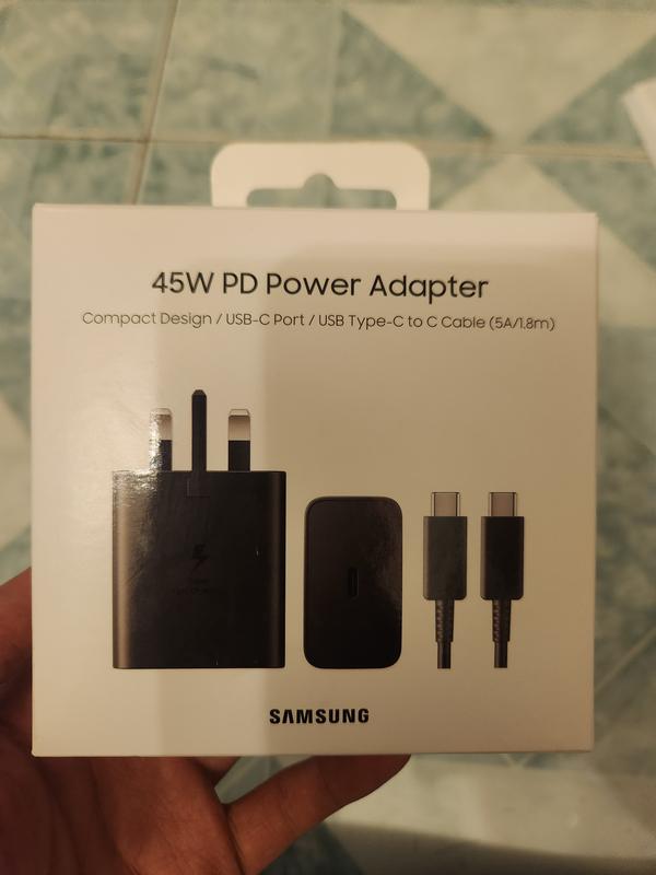 Samsung - USB-C adapter (with 1.8m C to C cable) - black - (45W) - Drone  Parts Center