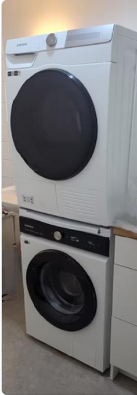 Sèche linge pompe à chaleur dv90t7240bh airwash blanc Samsung