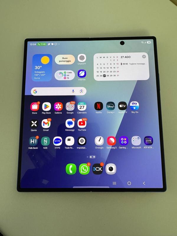Specifiche | Samsung Galaxy Z Fold 7 | Samsung IT | Samsung IT 12GB Blu 512GB