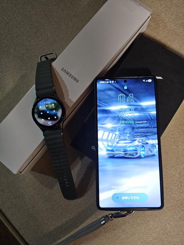 Galaxy Watch7（ギャラクシーウォッチ7）LTE 44mm Silver | Samsung