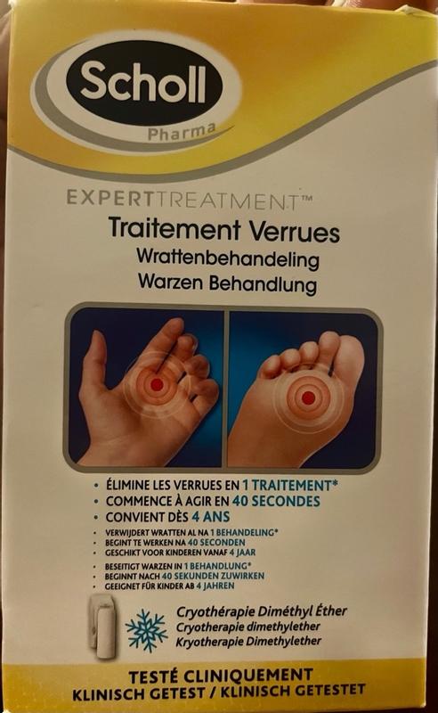 Traitement Anti-verrues Scholl - Cryothérapie Pour Pieds Et Mains, 53g, Neuf