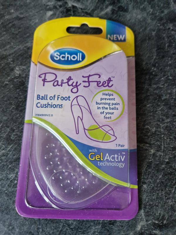 thumbnail image 2 of 2 X Scholl Party Feet Gelactiv Heel Shields – 1 Pair Per Pack – Slim & Non-Slip 2 of 4