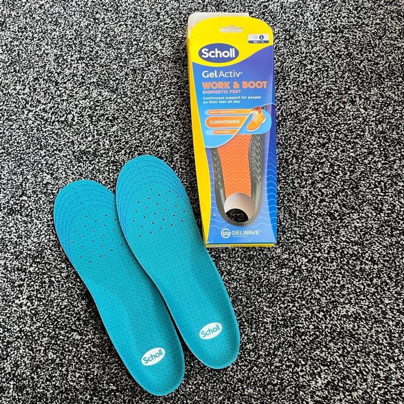 GelActiv Work Boot Insoles Large Scholl UK