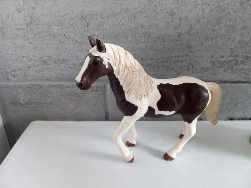 Schleich 13830 Pinto Mare Toy Figure for Ages 3 for sale online 