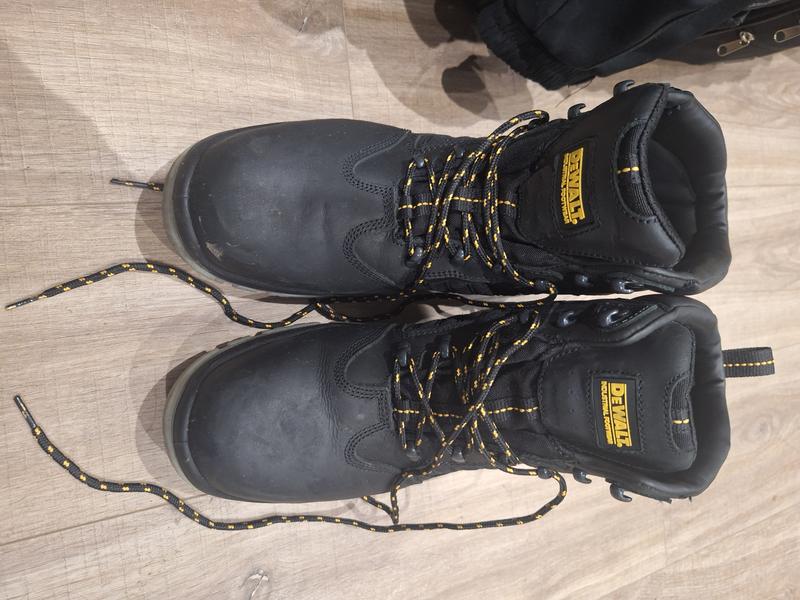 DeWalt Recip Size 10 Black Waterproof Steel Toe Cap Safety Boots Screwfix