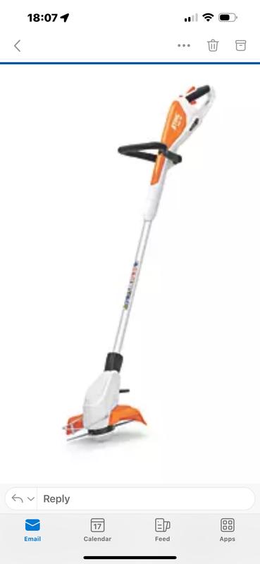 Stihl fsa 45 battery hotsell