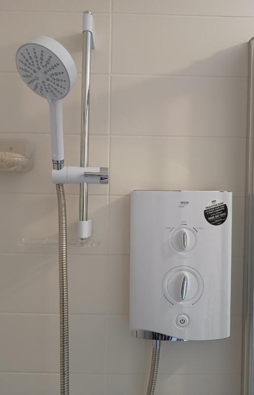 Mira Sport Thermostatic Electric Shower White/Chrome, 54 OFF