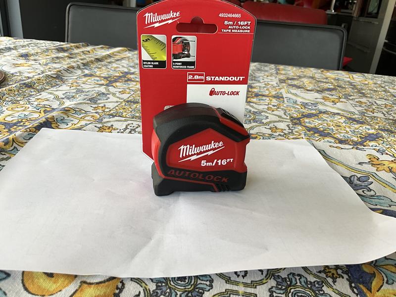 Milwaukee Tape Measure 5 M Serie Autolock Meter Band 5mt Auto-Lock