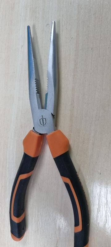 Knipex VDE Long Nose Pliers 8 (200mm) - Screwfix