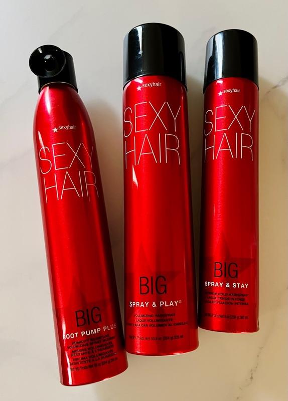 Sexy Hair Big Volumizing Hairspray, Spray & Play - 10.0 oz
