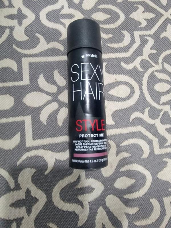 HOT Sexy Hair PROTECT ME 450F Hot Tool Protection Hairspray (w/ Comb) - 4.2  oz / 155 ml 