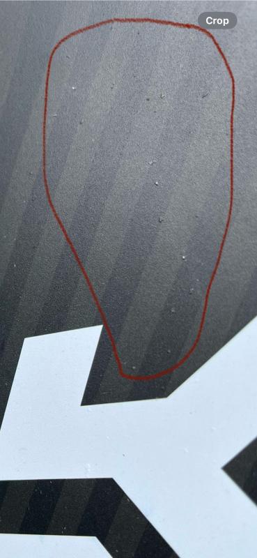 Photo submitted with review of product