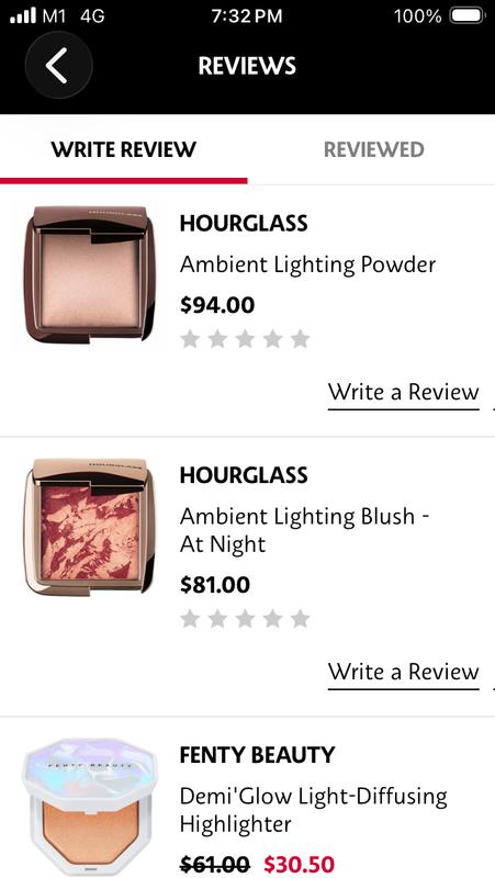 Buy Hourglass Ambient Lighting Powder | Sephora Singapore