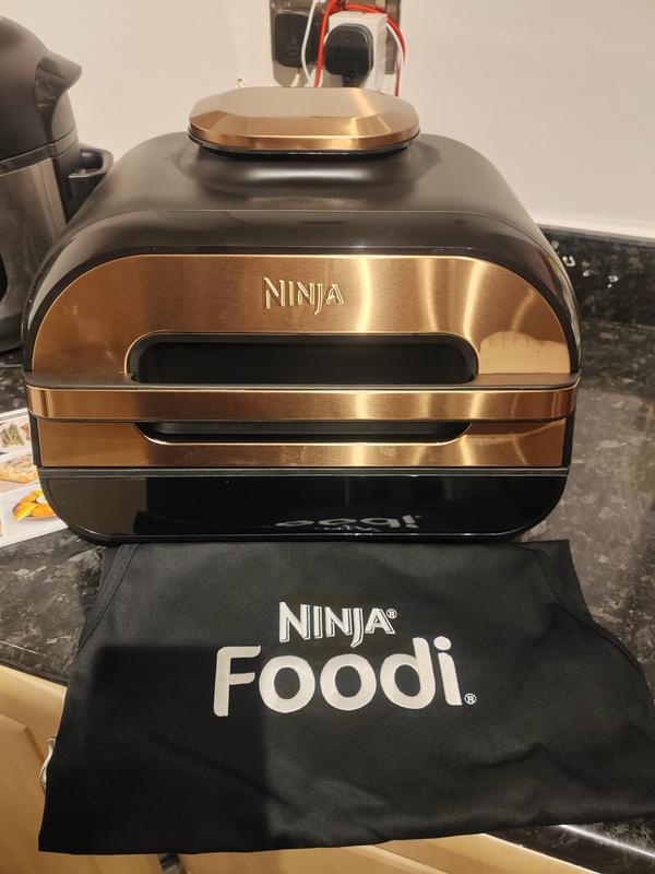 Ninja Deluxe Black & Copper Edition Foodi MAX Health Grill & Air Fryer  AG551UKDBCP