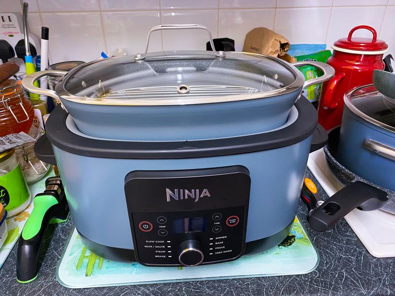 Ninja Foodi PossibleCooker 8-in-1 Slow Cooker [Sea Salt Grey] MC1001UK