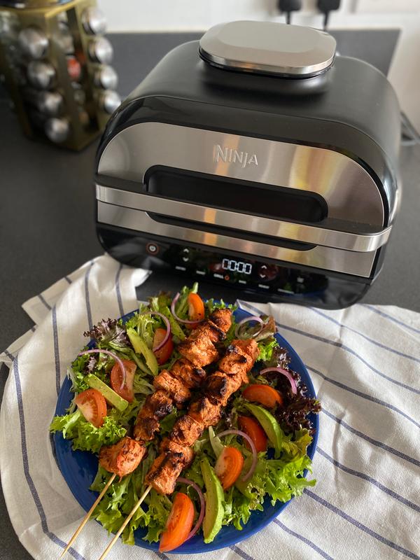 Ninja Deluxe Black & Copper Edition Foodi MAX Health Grill & Air Fryer  AG551UKDBCP