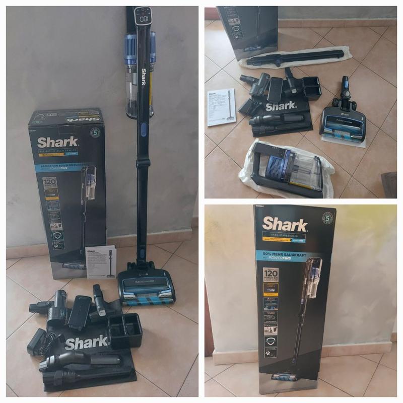 Scopa elettrica senza filo Shark IZ320EUT (Batteria doppia)