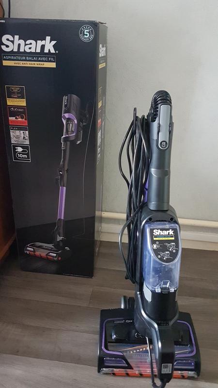 Shark HZ500EU aspirateur balai et balai électrique Sans sac 0,4 L