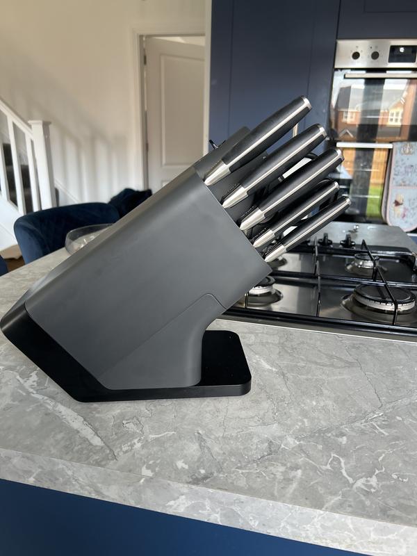 Ninja Foodi Stainless Steel Pan and Knife Block Set - C65KB6UK