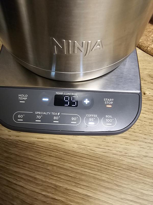 Bouilloire à température réglable Inox Ninja KT201EU