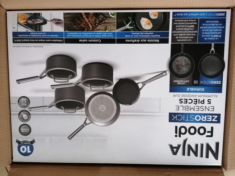 Set 2 poêles et 2 casseroles anti-adhésives Délice et manche