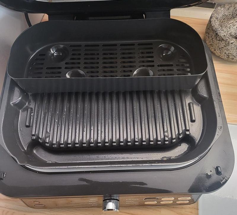 Plat pour la fonction bake du grill  Kikou 👋 Pour les gens qui se pose la  question du mode bake ( four) pour Grill d'intérieur & Plancha Ninja Foodi  MAX PRO