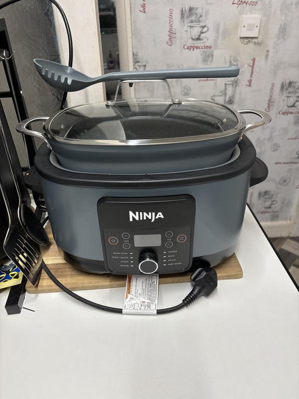 Ninja Foodi PossibleCooker 8-in-1 Slow Cooker [Sea Salt Grey] MC1001UK