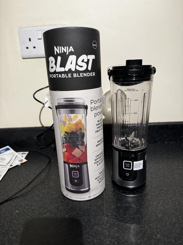 Ninja Blast Cordless Portable Blender – Black [BC151UKBK] - ninjaGB