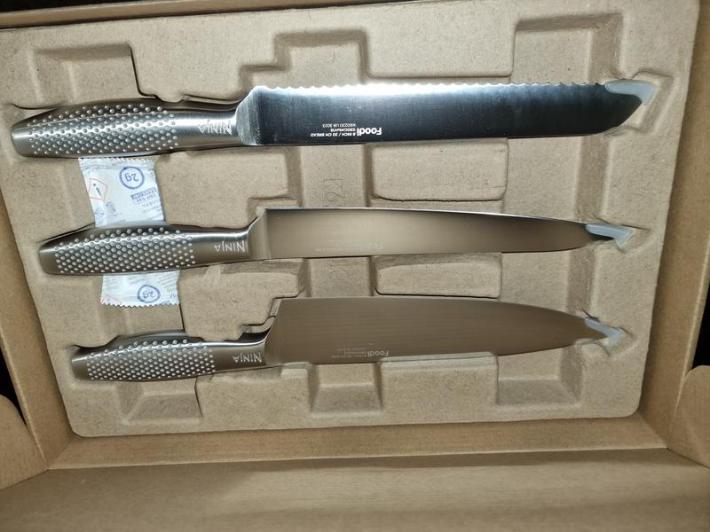 Ninja StaySharp Stainless 6-Piece Knife Set & Wood Block – K62006EUUK - Ninja  Knives
