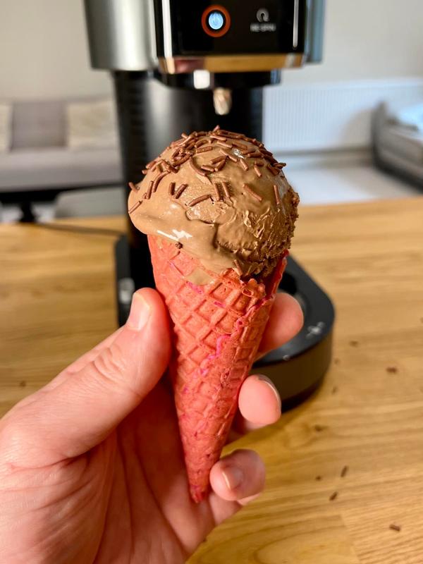 Ninja NC300UK Ice Cream Maker Review and Ice Cream Made 