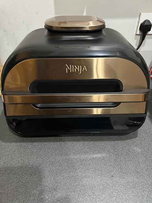 Ninja Deluxe Black & Copper Edition Foodi MAX Health Grill & Air Fryer  AG551UKDBCP